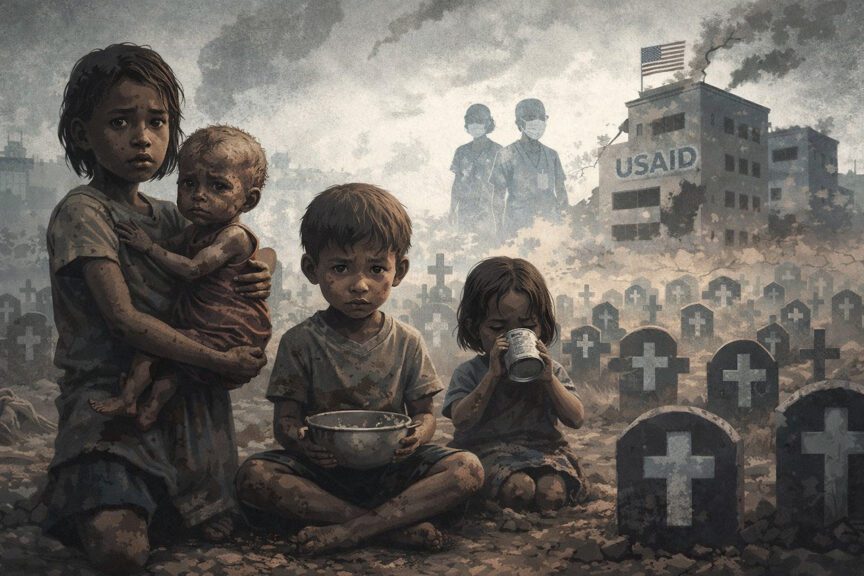 End to usaid causes deaths illustration