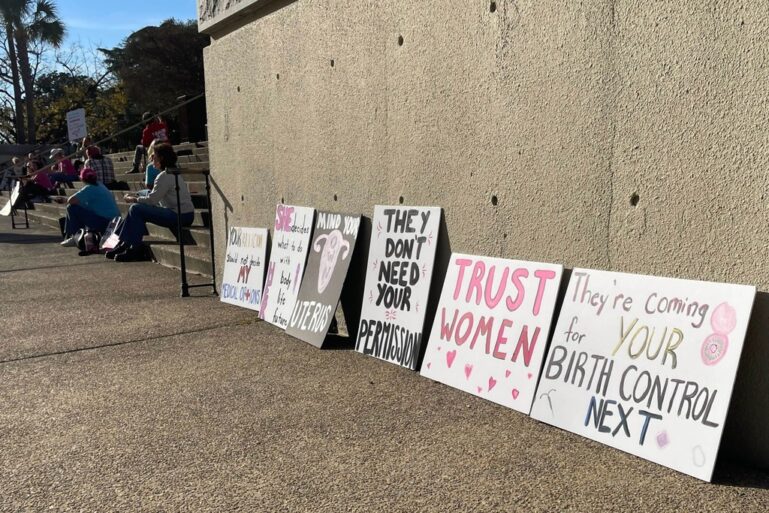 Abortion is homicide protest signs in south carolina