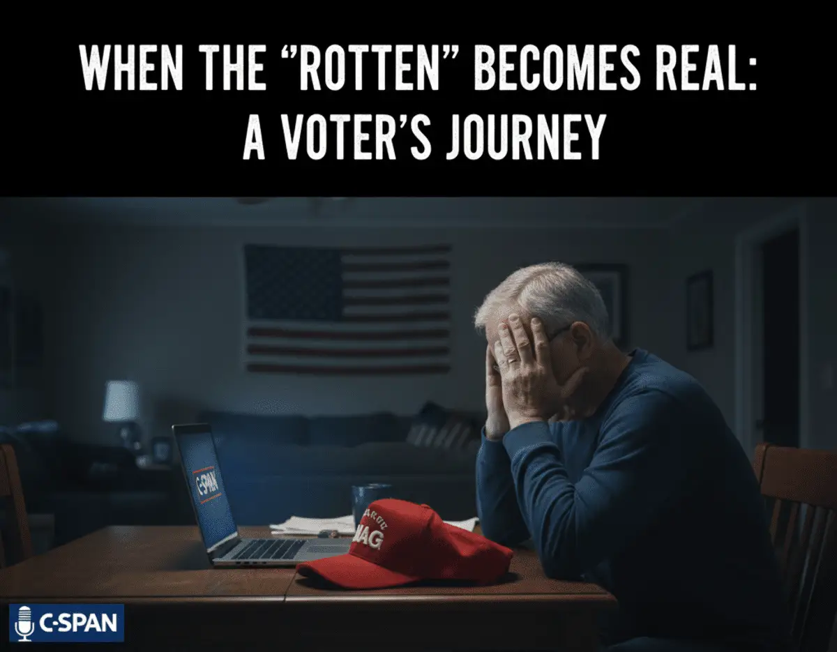 Trump supporter and c-span caller feeling regret