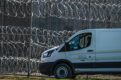 ICE van at a mega center in Tennessee