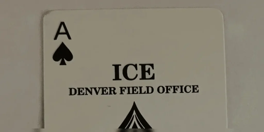 Ice death card