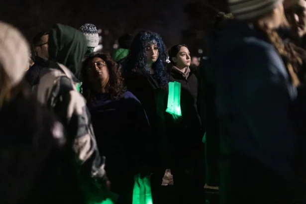 Michigan state university vigil