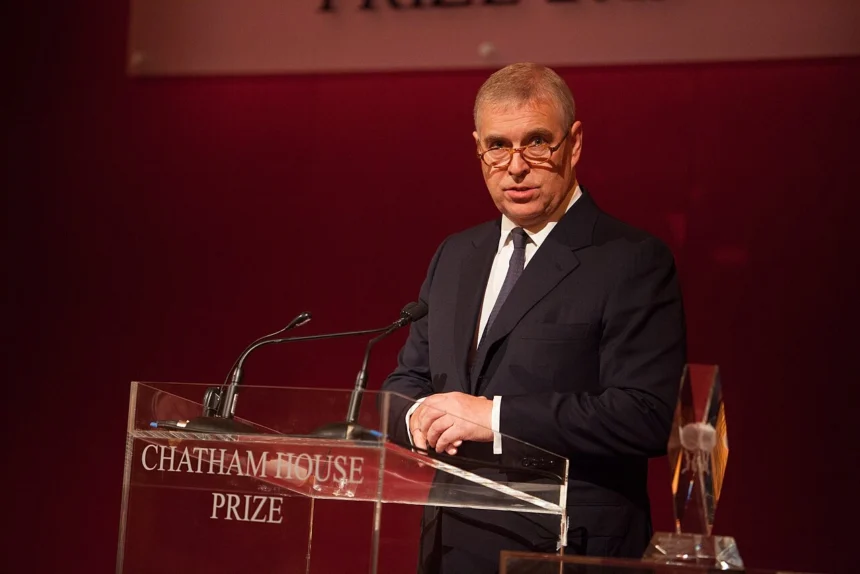Former prince andrew