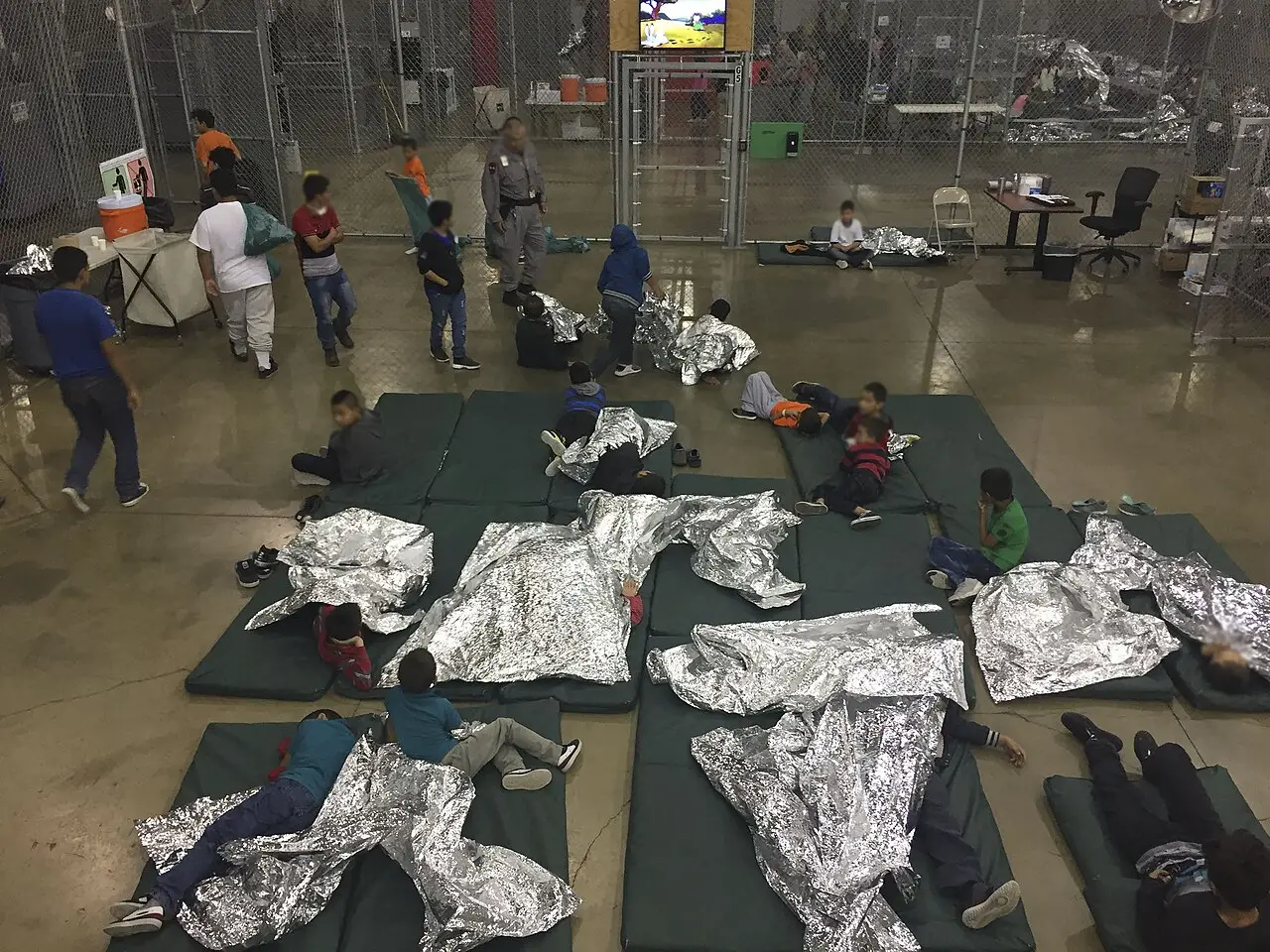 A detention center in texas