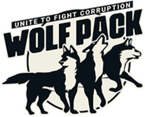 wolf pac logo Grassroots activism, logo for wolf pac, an organization fighting money in politics.