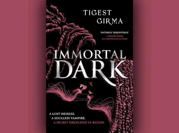 immortal dark book Immortal dark book cover