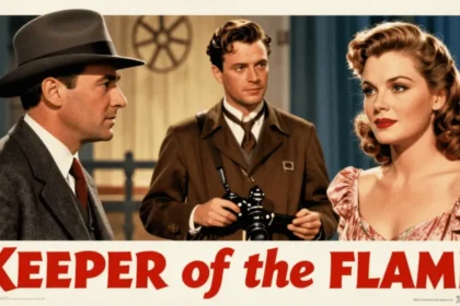 Recreation of the Keeper of the Flame movie poster