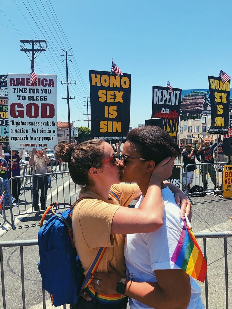 Conversion therapy anti lgbtq protest