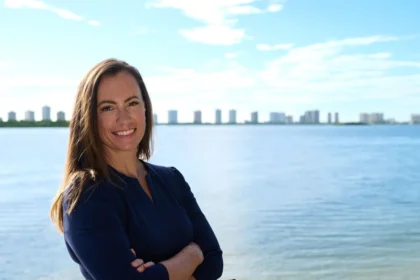 Emily Gregory, a Democrat who won in Florida District 87.