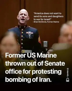 Marine veteran Brian McGinnis