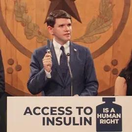 James Talarico access to insulin campaign