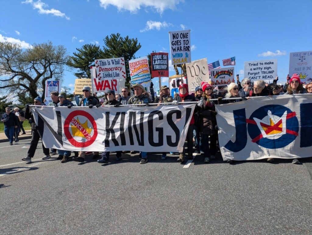 No kings protest in dc
