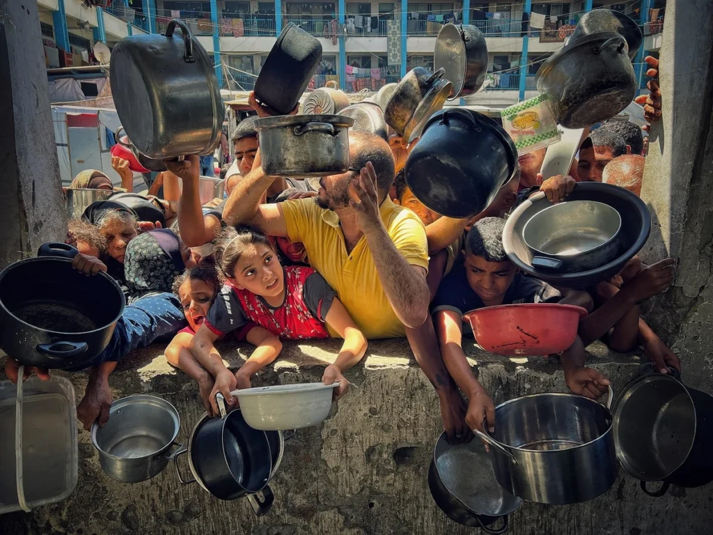 Palestinians are starving in as violence continues in gaza