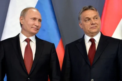 Vladimir Putin and Viktor Orbán. Putin advised Orbán to fake assassination attempt