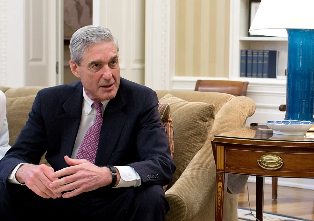 Robert mueller in the oval office