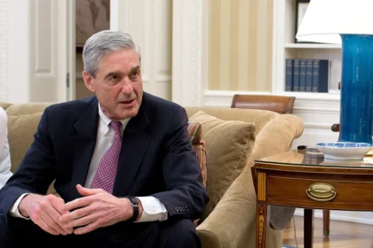 Robert Mueller in the Oval Office