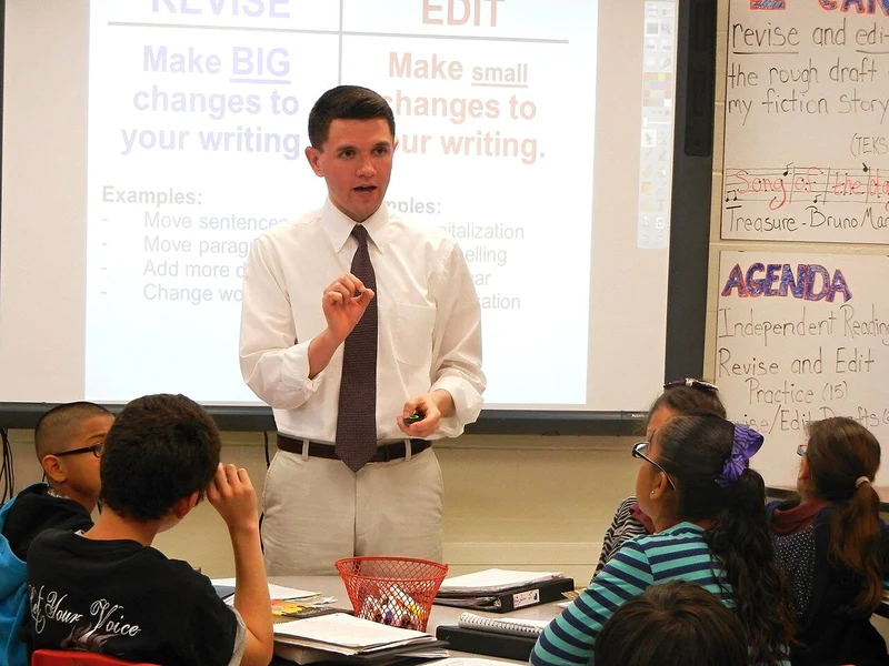 James Talarico teaching