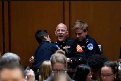 Marine veteran Brian McGinnis