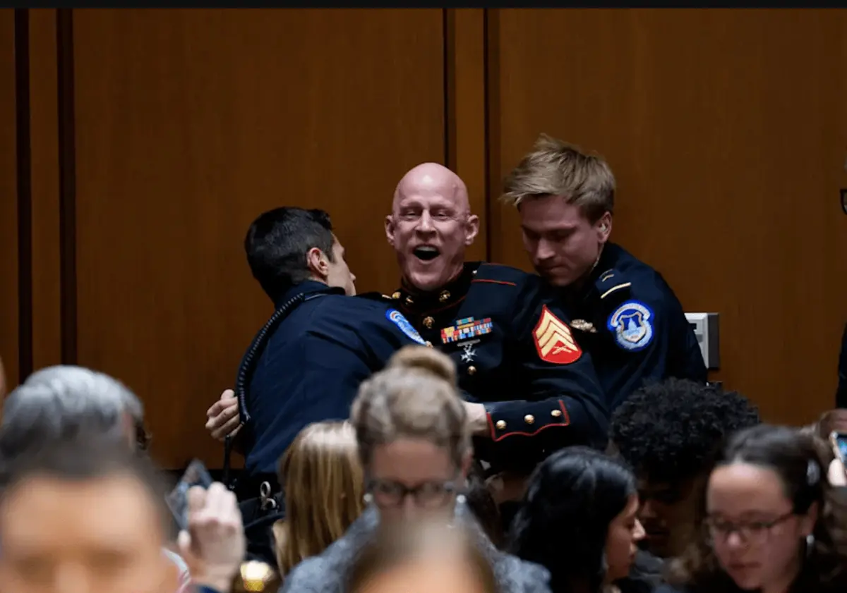 Marine veteran Brian McGinnis