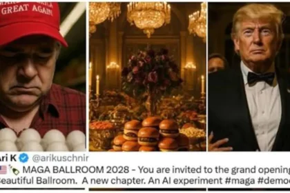 Scenes from the AI ballroom video