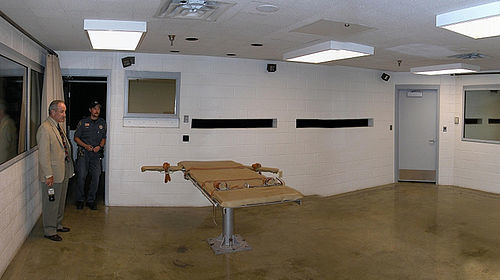 Prison execution room
