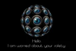 Ai government surveillance a ball of eyes