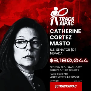 Catherine cortez masto aipac