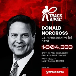 Donald norcross aipac