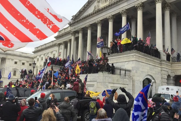 January 6 defendants attacking the capitol