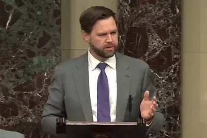 JD Vance speaks on the Senate floor
