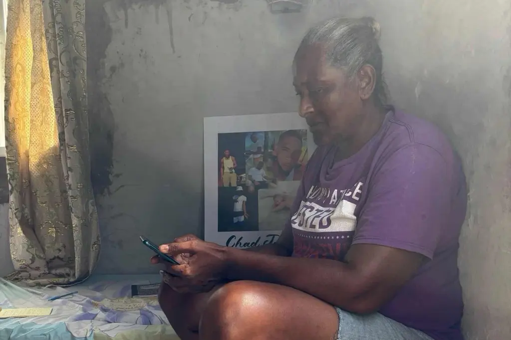 Mother of one of the men killed in a u. S. Military boat strike