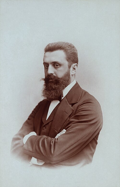 Greater israel project political zionist founder theodor herzl