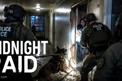 Recreation of the chicago september 30 ice raid.