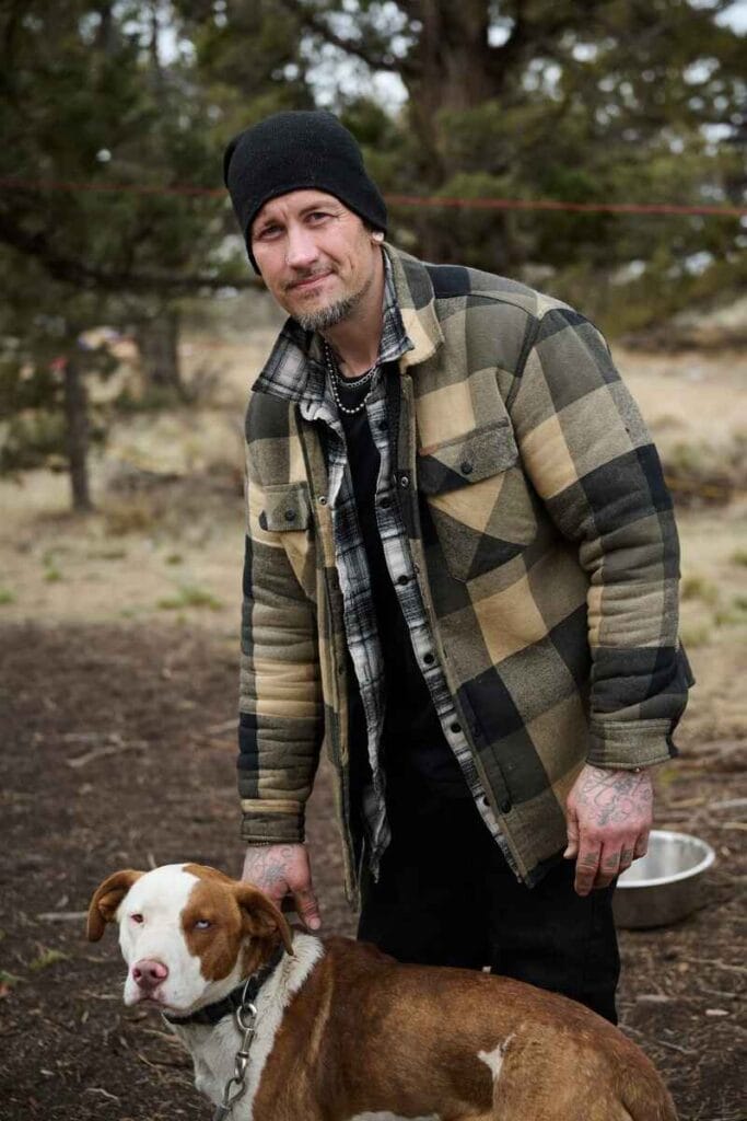 deschutes homeless Man who lived in the encampment with his dog