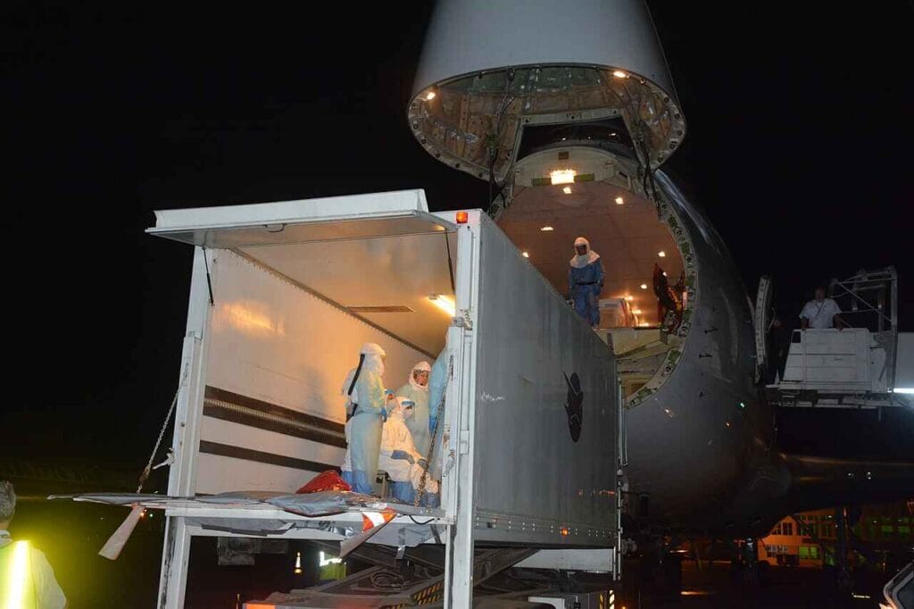 state dept ebola Us state dept during an operation put in place after the 2014 ebola virus outbreak