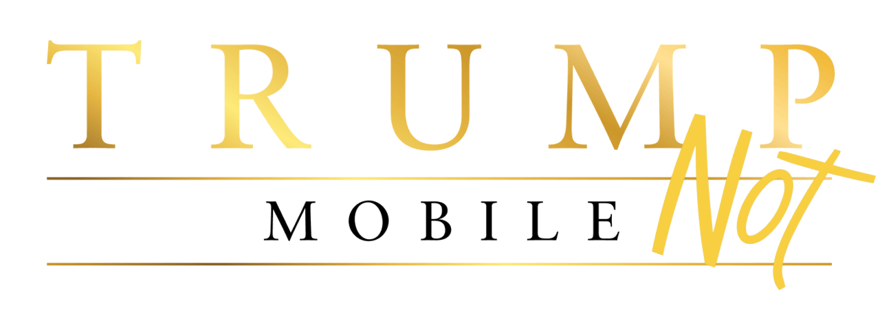 trump mobile not Trump mobile trump phone not graphic. T1 phone shipped