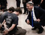 Ben-gvir taunts flotilla activists bound on the floor