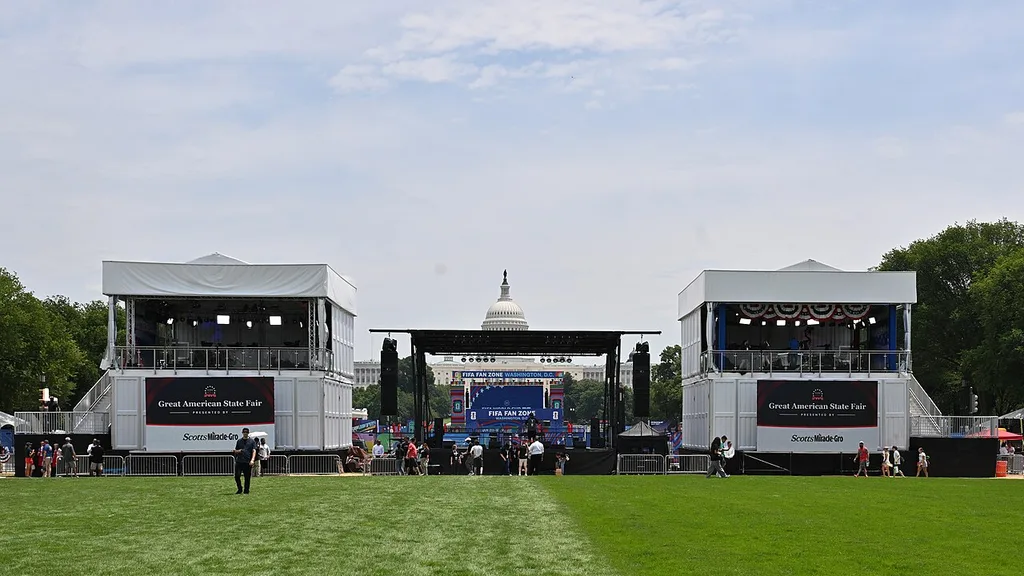 Great american state fair stage