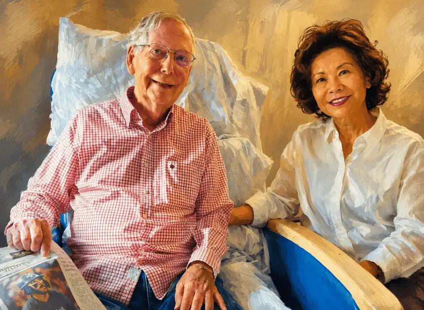 Mitch mcconnell released a proof of life photo