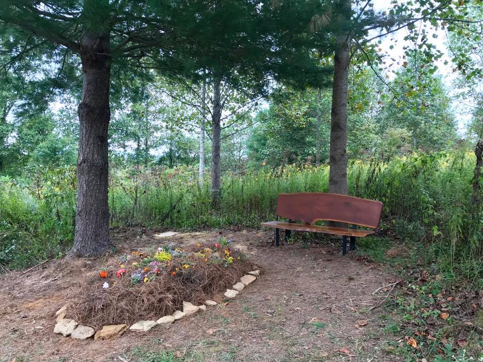 Site of a natural burial